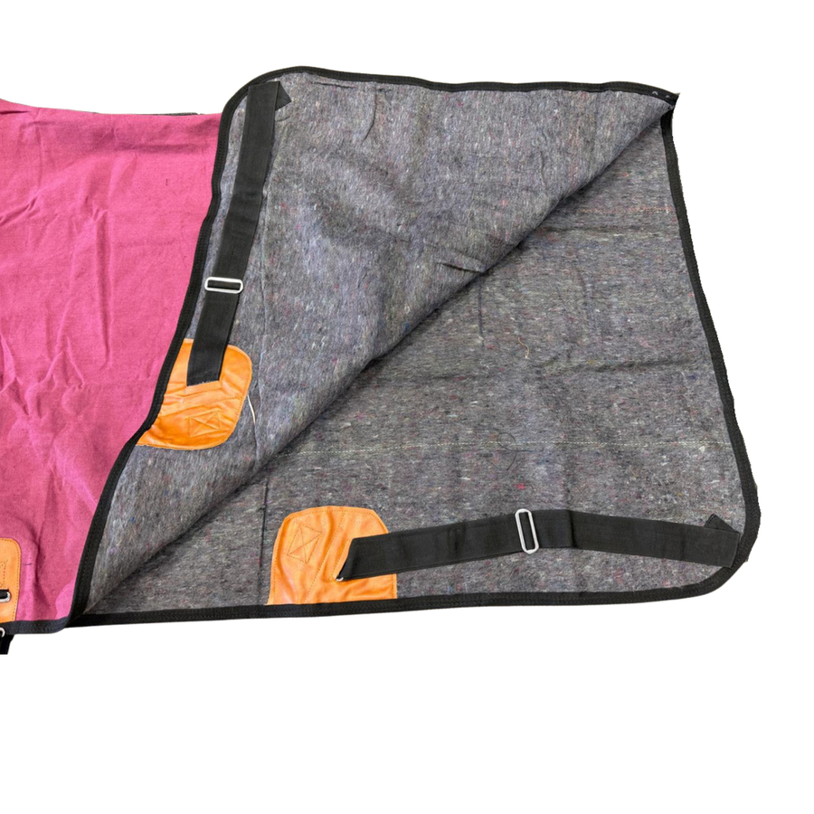 Resistance 420 Denier Water-Resistant Canvas Horse Blanket (Wool Lined)