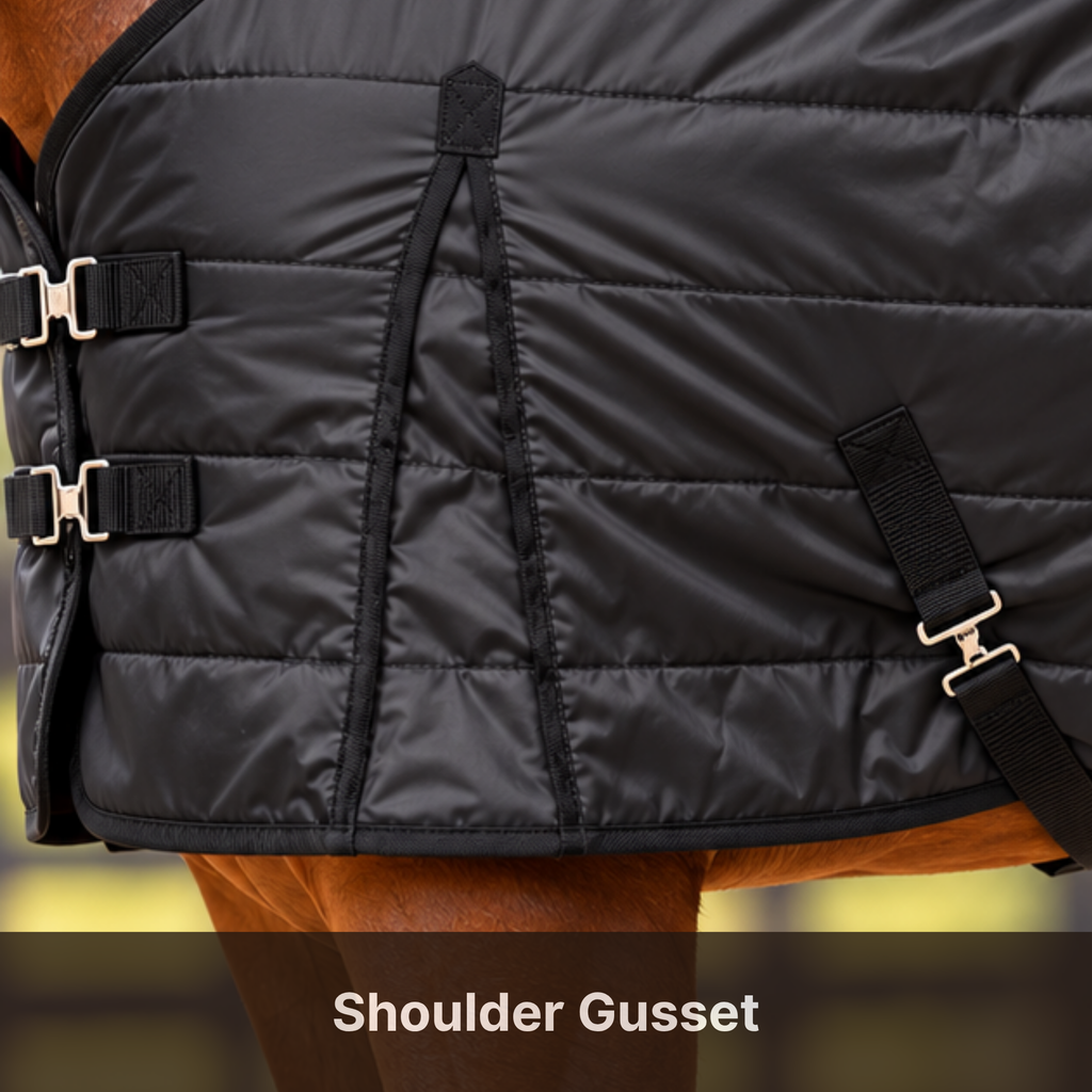 Resistance Premium 420 Denier Horse Stable Blanket Water Resistant - 200gm polyfill