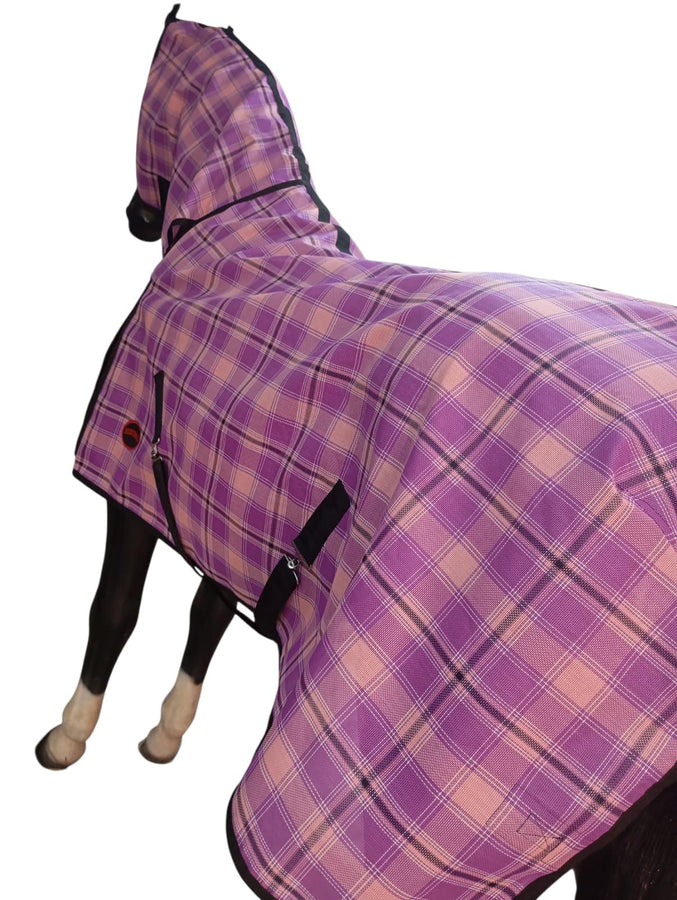 Combo Hard Mesh Fly Sheet with Detachable Neck Without Belly Wrap
