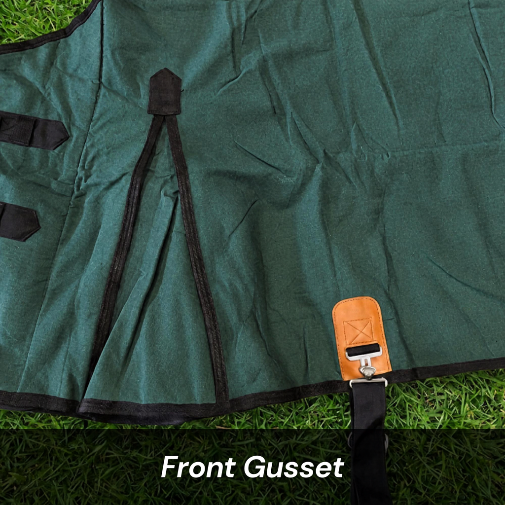 Resistance 420 Denier Water-Resistant Canvas Horse Blanket (Wool Lined)