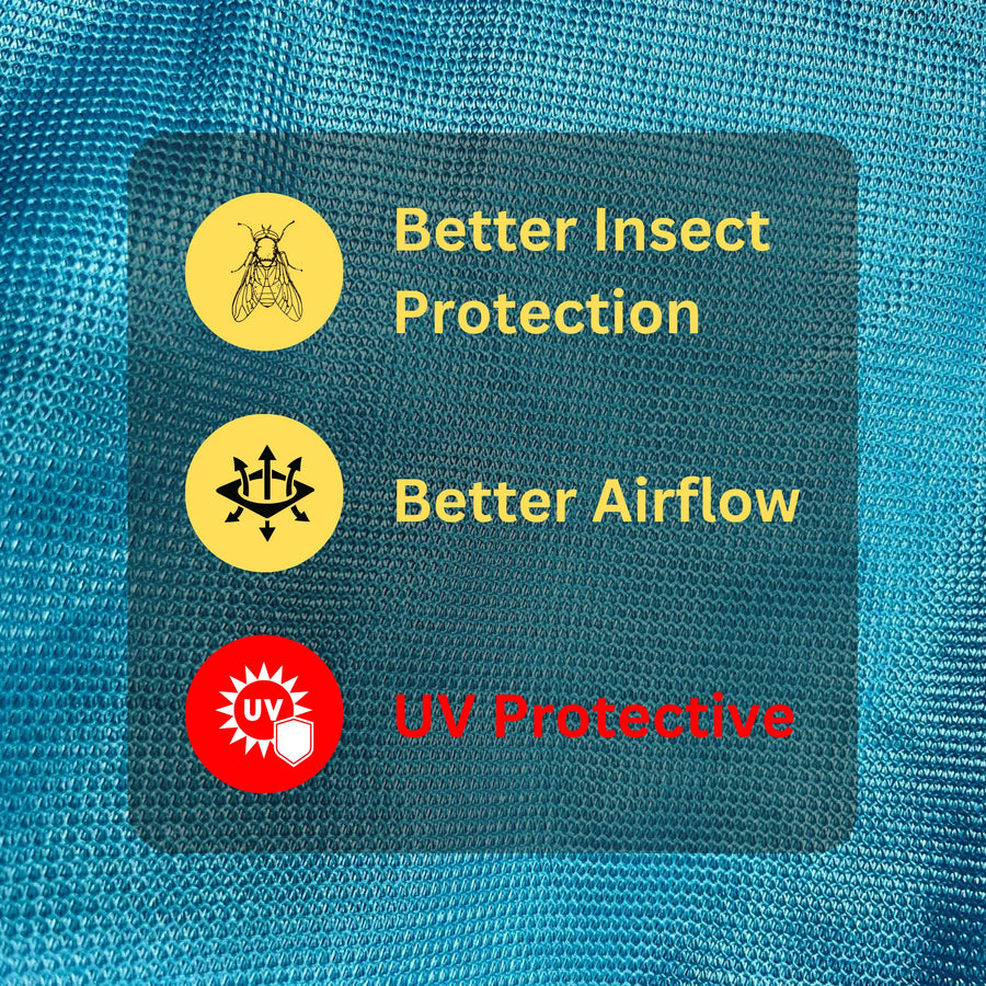 Combo Mesh Sheet for Horses - Mosquito Protection, UV Blocking | Premium Quality