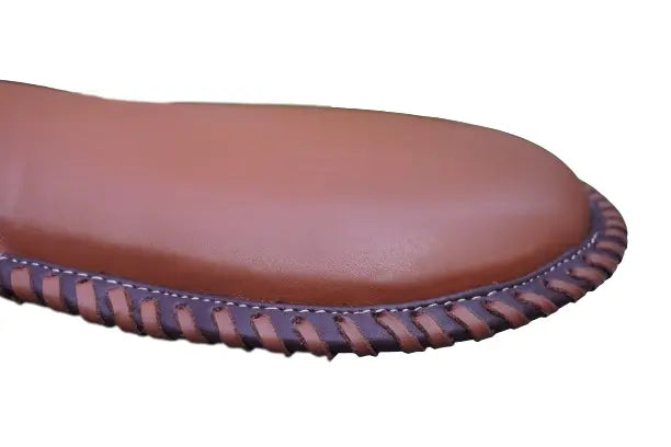 Fancy Cherry / Tan Leather Racing Exercise Saddle NewEnglandTack