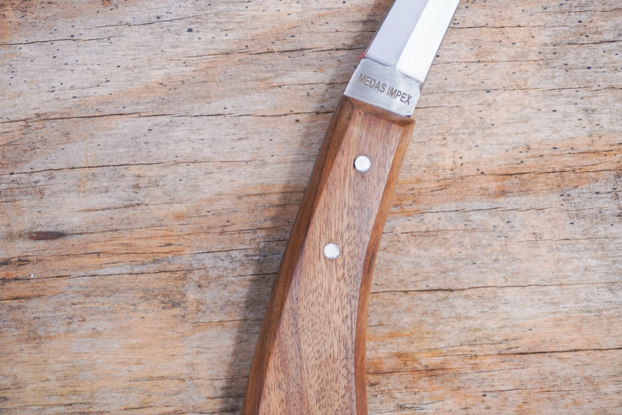 Farriers Tool Professional Equestrian- Hoof Knife - Premium Quality Wooden Handle NewEnglandTack