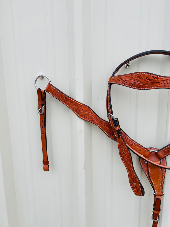 Headstall and Breast Collar Floral Carving Tool Set - Floral Designs NewEngland Tack