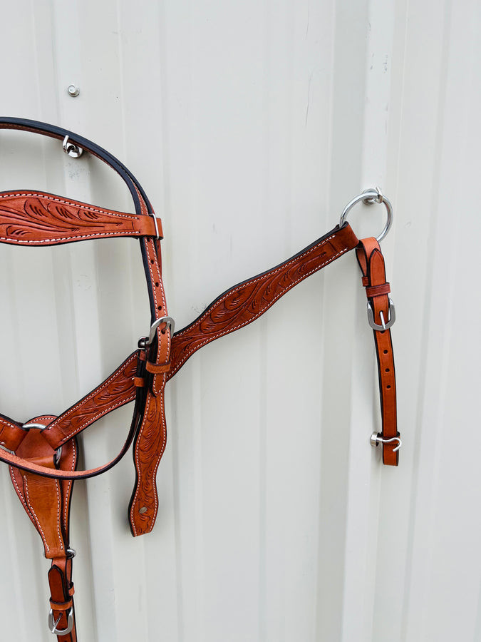 Headstall and Breast Collar Floral Carving Tool Set - Floral Designs NewEngland Tack