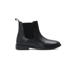 RESISTANCE Women's Black Chelsea Boots- Genuine Leather