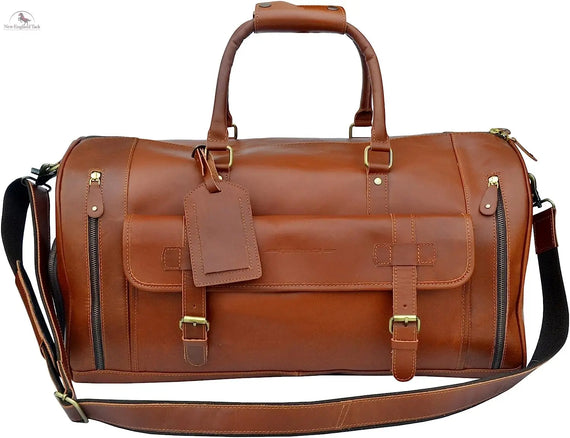 Leather Duffle Bag NewEngland Tack