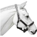 Leather Horse Halter Hand-Braided - SS Hardware NewEngland Tack