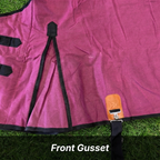 Resistance 420 Denier Water-Resistant Canvas Horse Blanket (Wool Lined)
