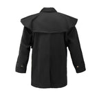 Oilskin Cotton Western Short Duster Jacket | Waterproof Breathable Long Sleeves 3/4 Length Duster - NewEngland Tack
