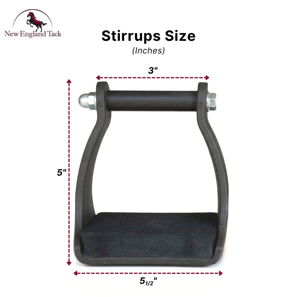 RESISTANCE Lightweight Polymer Trail Stirrups - 3 Inch