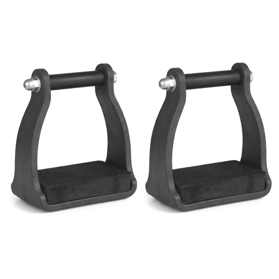 RESISTANCE Lightweight Polymer Trail Stirrups - 3 Inch