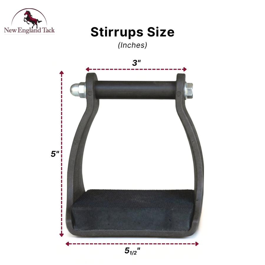 RESISTANCE Lightweight Polymer Trail Stirrups - 3 Inch