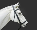 Plain Raised English Bridle - Premium Leather Quality with Stainless steel Hardware - NewEngland Tack