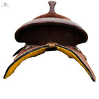 Pleasure Trail Rough Out Buck Stitched All Size Both Adults & Kids Western Horse Saddle With Suede Seat NewEngland Tack