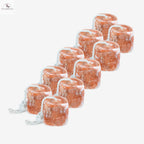 RESISTANCE Pink Himalayan Salt Lick Block with Rope for Horses, Cattle, Deer, Goats, and Livestock - 2 Lbs (Each Block Weight) NewEngland Tack