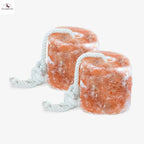 RESISTANCE Pink Himalayan Salt Lick Block with Rope for Horses, Cattle, Deer, Goats, and Livestock - 2 Lbs (Each Block Weight) NewEngland Tack