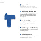 RESISTANCE Premium English Saddle Cover - Black, Red, Teal, Purple | Dressage  One Size | Horse Tack Accessory NewEngland Tack