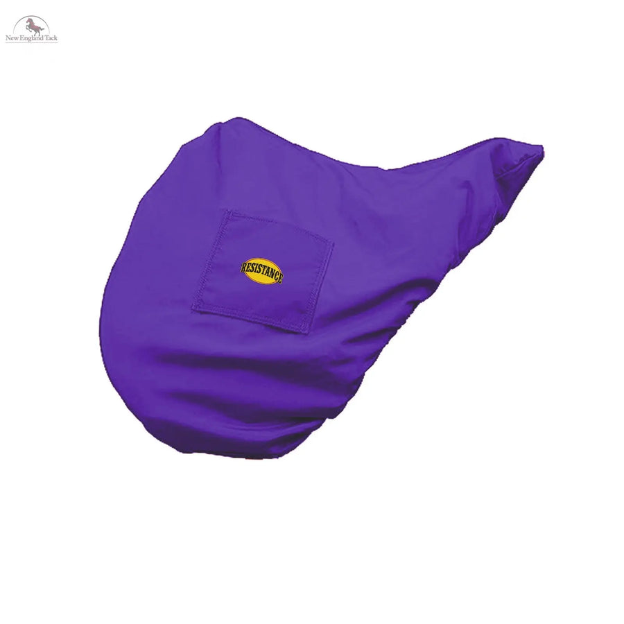 RESISTANCE Premium English Saddle Cover - Black, Red, Teal, Purple | Dressage  One Size | Horse Tack Accessory NewEngland Tack