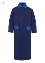RESISTANCE Western Long Old Cowboy Canvas Jacket - Range wear Canvas Duster Coat NewEngland Tack