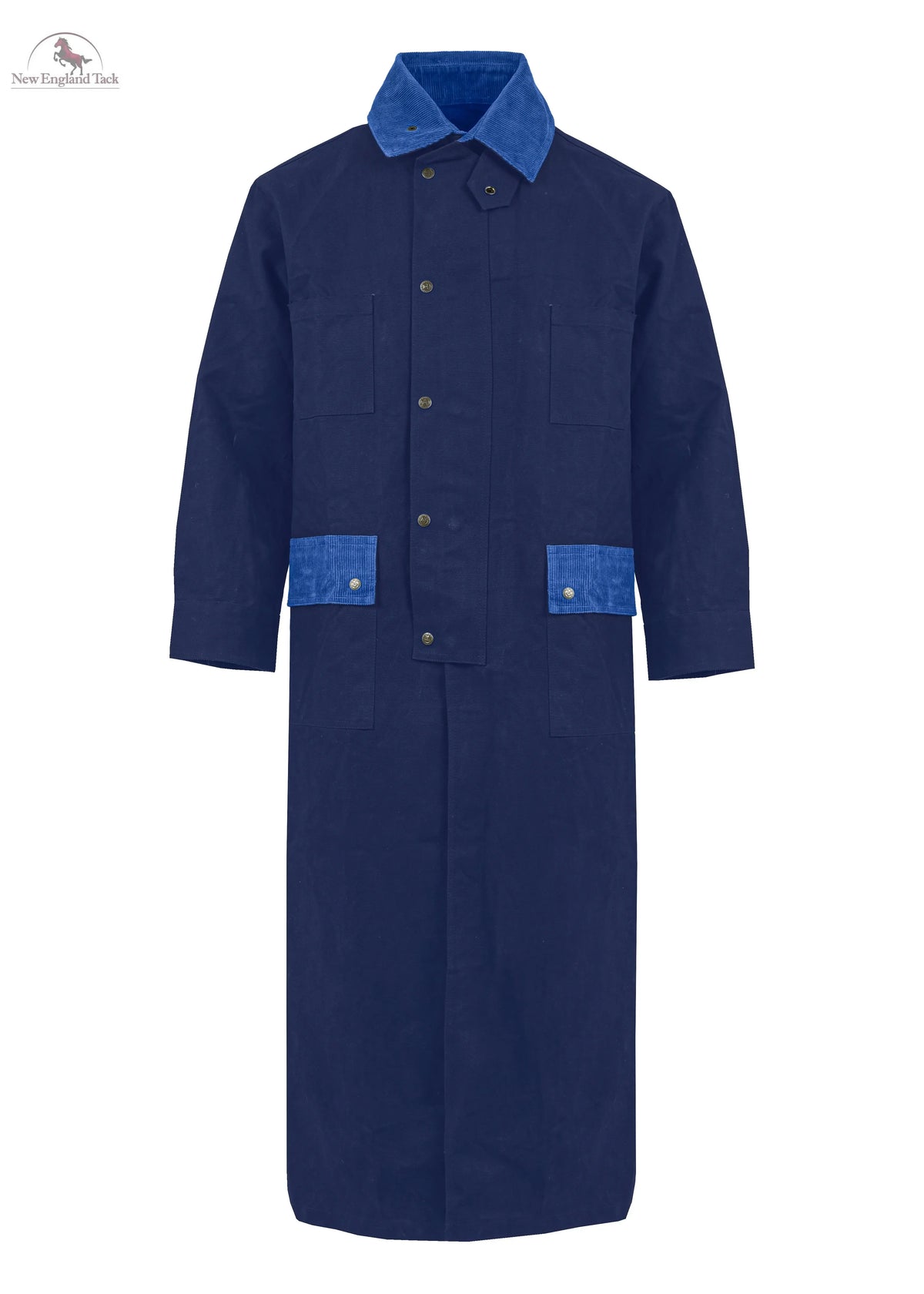 RESISTANCE Western Long Old Cowboy Canvas Jacket - Range wear Canvas Duster Coat NewEngland Tack