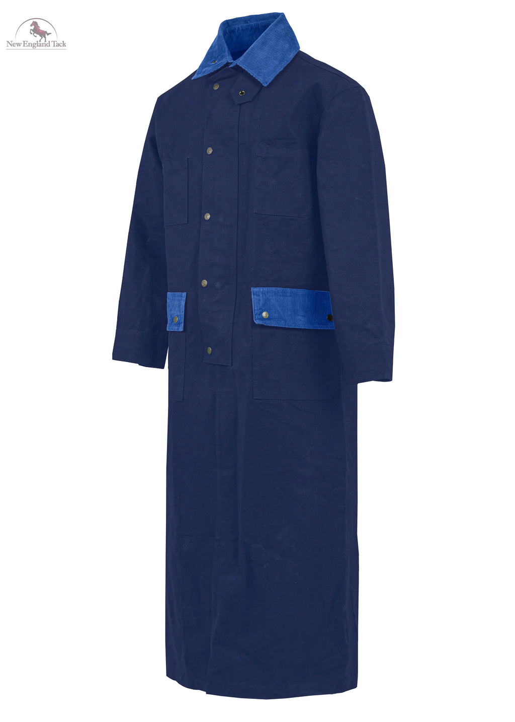 RESISTANCE Western Long Old Cowboy Canvas Jacket - Range wear Canvas Duster Coat NewEngland Tack