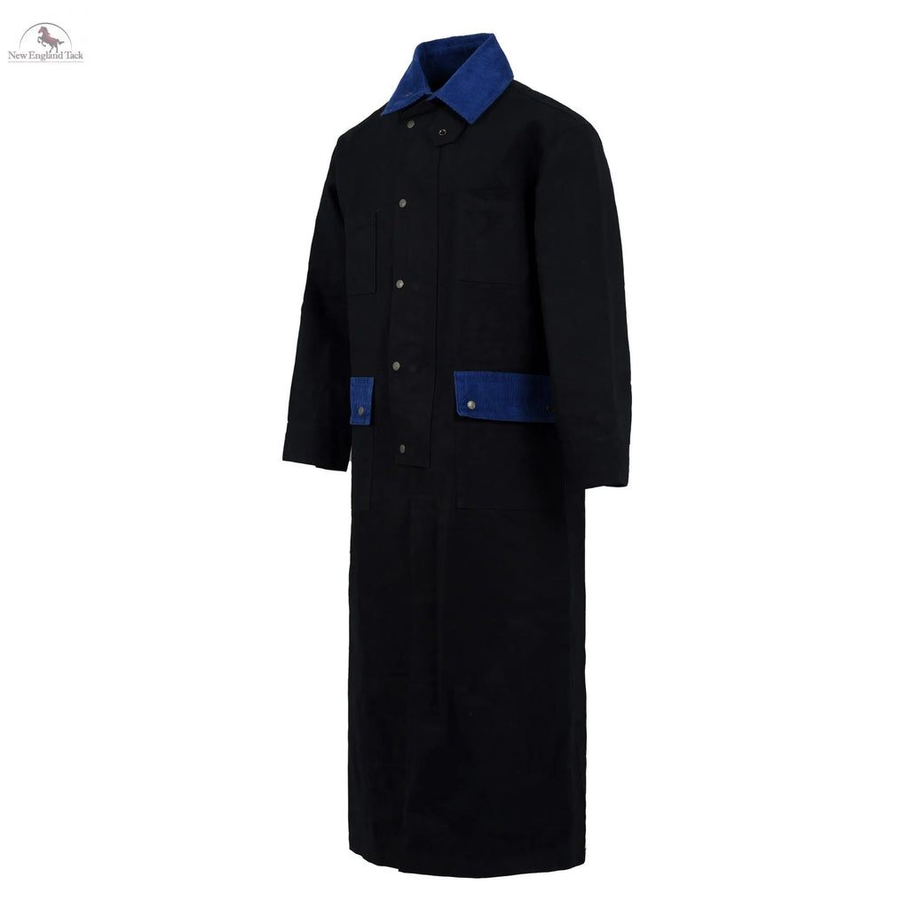 RESISTANCE Western Long Old Cowboy Canvas Jacket - Rangewear Canvas Duster Coat NewEngland Tack