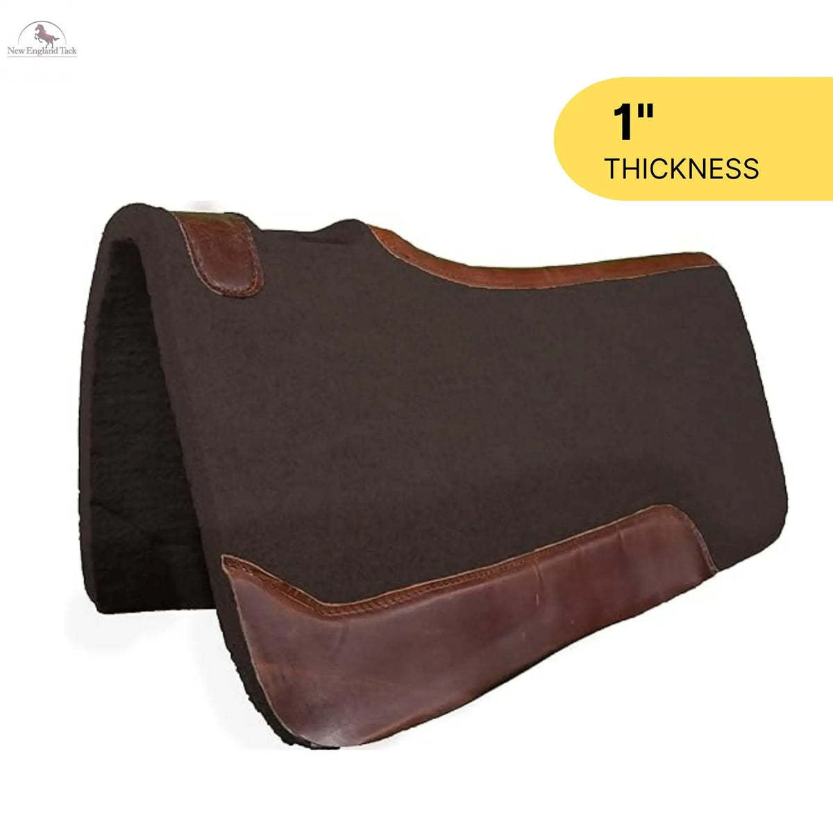 Resistance 31 x 32 Felt Performance Saddle Pad with Wear Leathers, Thickness 1
