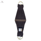 Resistance Cinch Red Poly Blend – 3” Brass Coating, 25-Strand Roper Horse Cinch NewEngland Tack