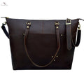 Resistance Genuine Leather Tote Bag Leather Anniversary Wedding Gift for Women Men Zipper Leather Purse Custom Gift for Her Travel Essential NewEngland Tack