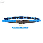 Resistance Polo Belt for Men | Hand Stitched Leather Belt With Colorful Embroidery | Gaucho Style Belt 1.5” Wide NewEngland Tack