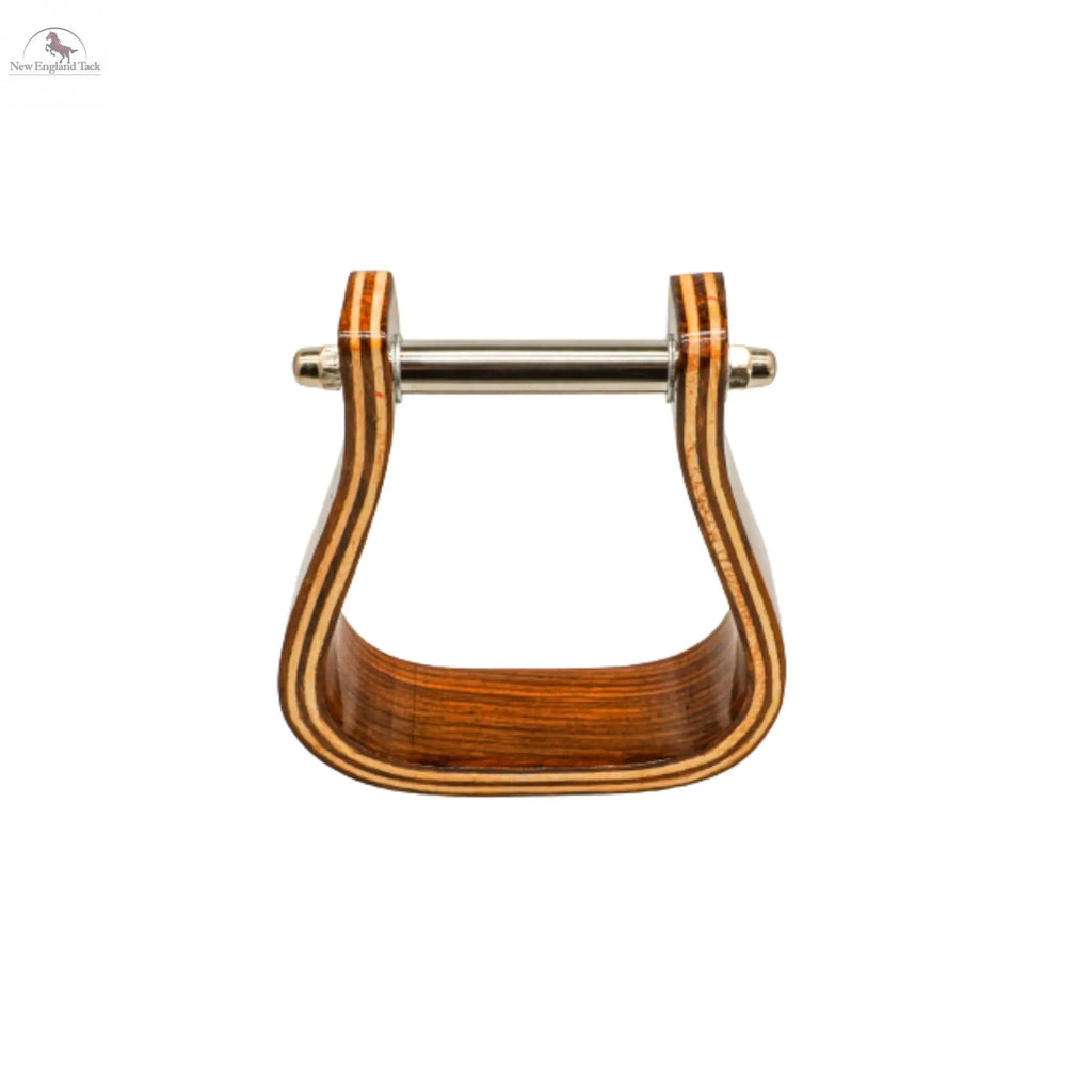 Resistance Premium Rosewood Stirrups Handcrafted Equestrian Accessories NewEngland Tack