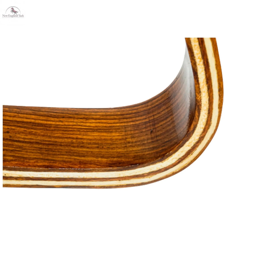 Resistance Premium Rosewood Stirrups Handcrafted Equestrian Accessories NewEngland Tack
