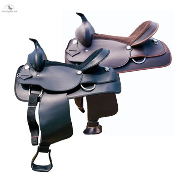 Resistance Western All-Around Horse Synthetic Straight Skirt Leather Saddle NewEngland Tack