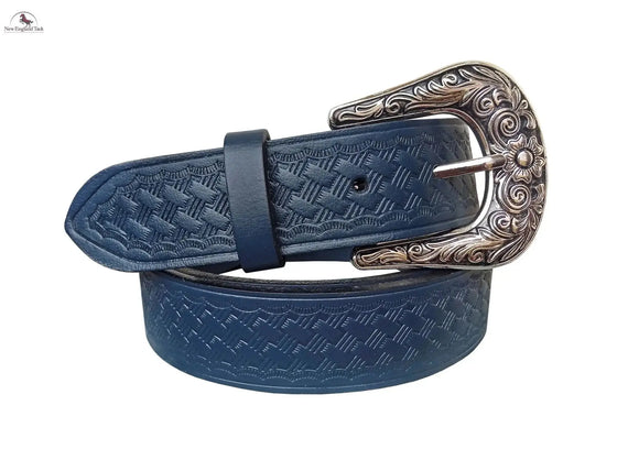 Resistance Cowgirl Belt With Buckle For women| 1.5" Wide Western Belt Leather Strap | Western Belt for Jeans NewEngland Tack