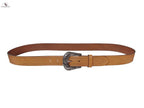 Resistance Cowgirl Belt With Buckle For Women| 1.5" Wide Western Belt Leather Strap | Western Belt for Jeans NewEngland Tack