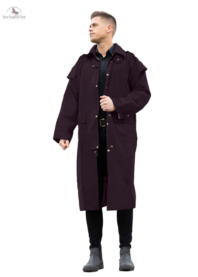 Resistance Western Oilskin Waterproof Duster Coat NewEngland Tack