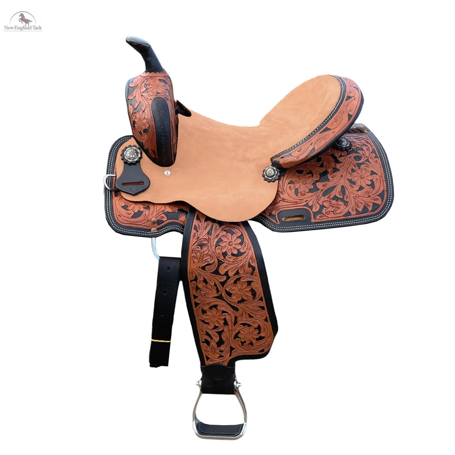 Resistance Western Solid Tree Barrel Saddle Newenglandtack