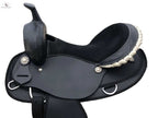 Suede Seat Pleasure Trail Western Saddle | Affordable Lightweight Saddle | Comfortable Suede Seat Western Saddle | Available Seat Sizes 14” 15” 16” 17” NewEngland Tack