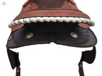Suede Seat Pleasure Trail Western Saddle | Affordable Lightweight Saddle | Comfortable Suede Seat Western Saddle | Available Seat Sizes 14” 15” 16” 17” NewEngland Tack