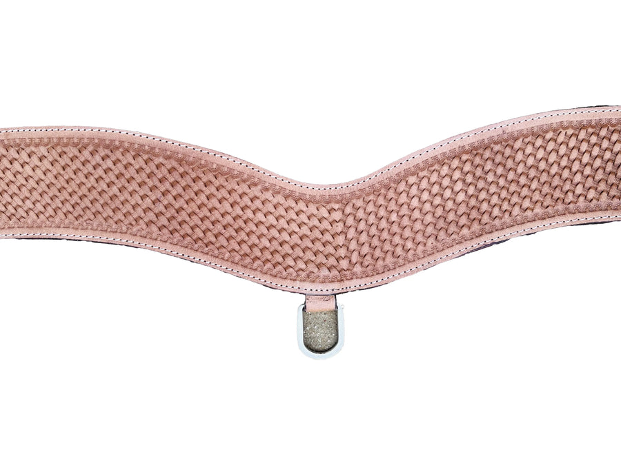 Tan Basket weave Tooled Tripping Collars | 28inch - 36inch NewEngland Tack