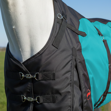 Resistance Premium 1200 Denier Belly Wrap Waterproof Horse Turnout Blanket - 300 Grams Fill