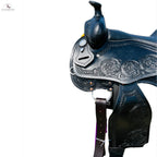 Western Horse Pleasure Saddle - Genuine Leather 16" 17" 18" NewEngland Tack