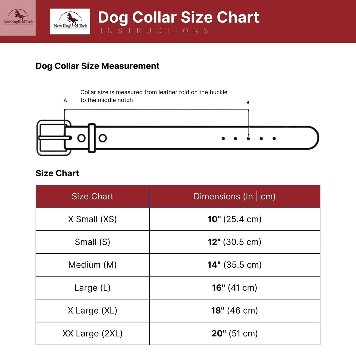Western Leather Dog Collars NewEngland Tack