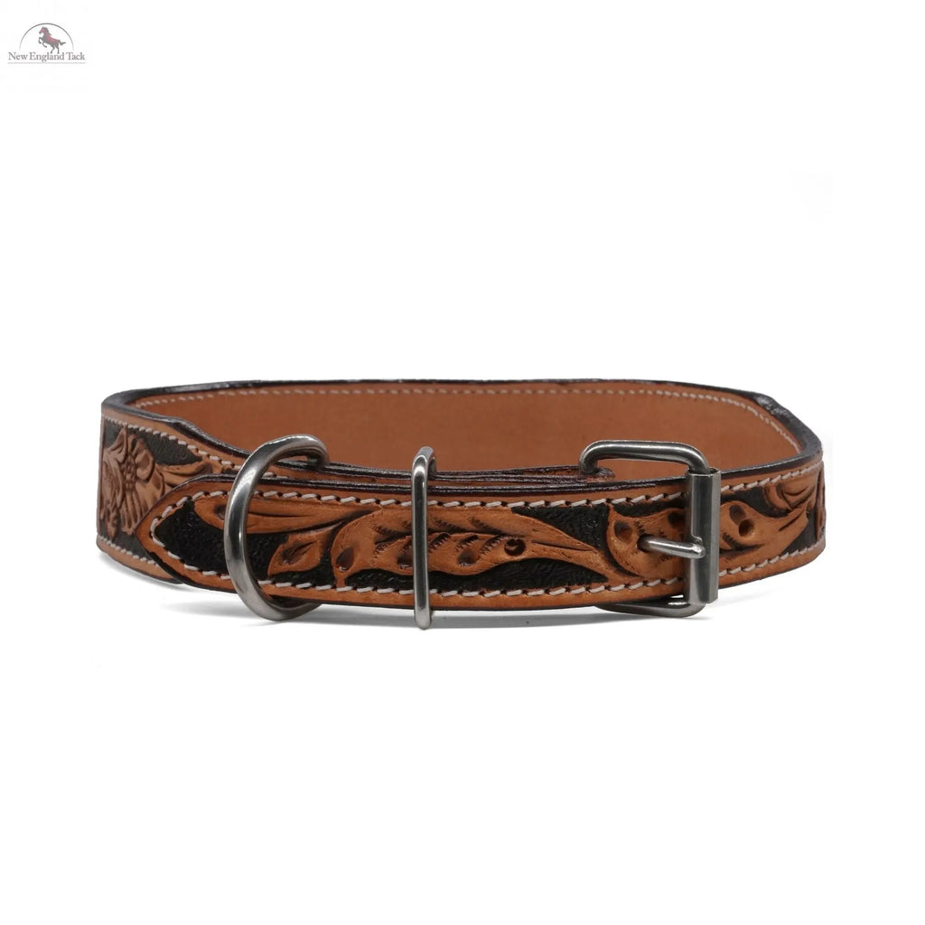 Copy of Western Leather Dog Collars NewEngland Tack