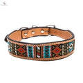 Western Leather Dog Collars NewEngland Tack