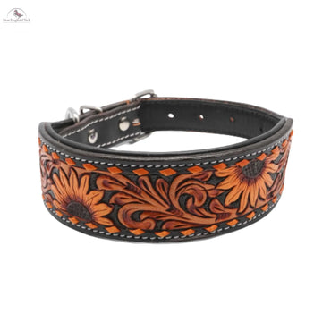 Western Leather Dog Collars NewEngland Tack