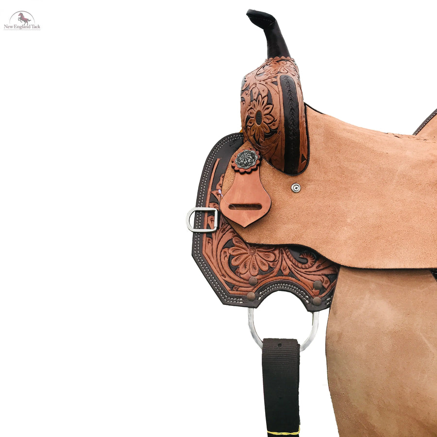 Western Solid Tree Barrel Saddle Newenglandtack