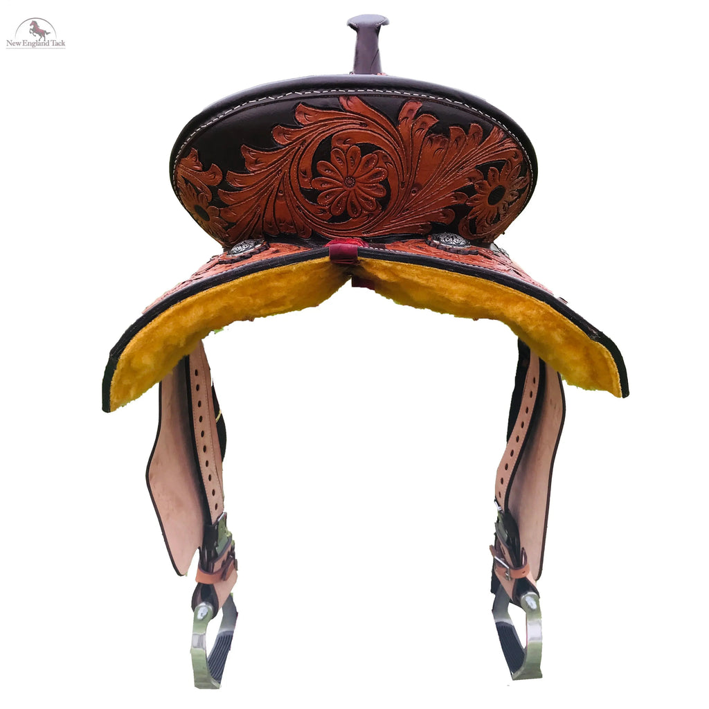 Western Solid Tree Barrel Saddle Newenglandtack