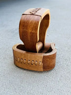 Western Wooden Bell Stirrup 2 1/2" Wide Tread NewEngland Tack